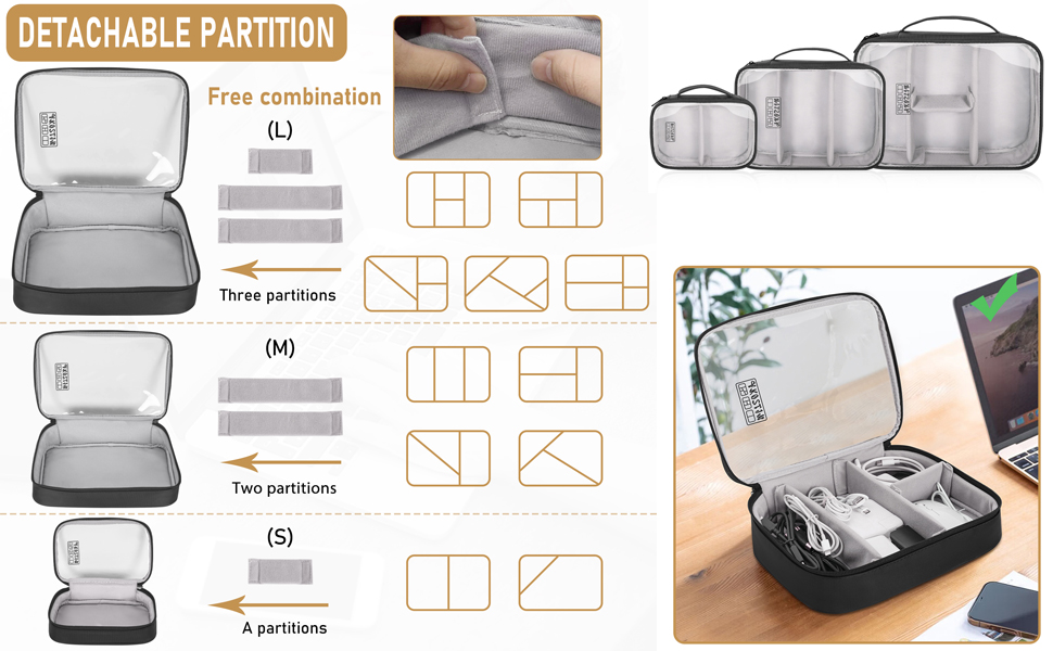 cable bag clear