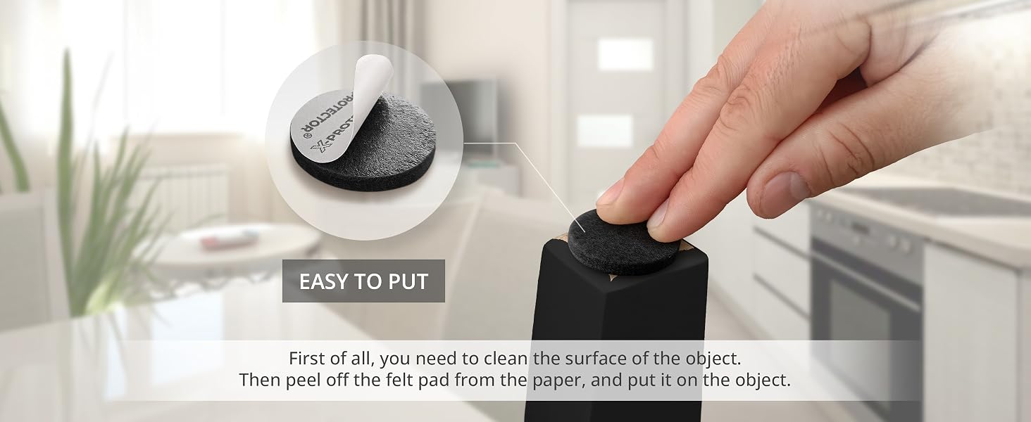 felt furniture pads for hardwood
