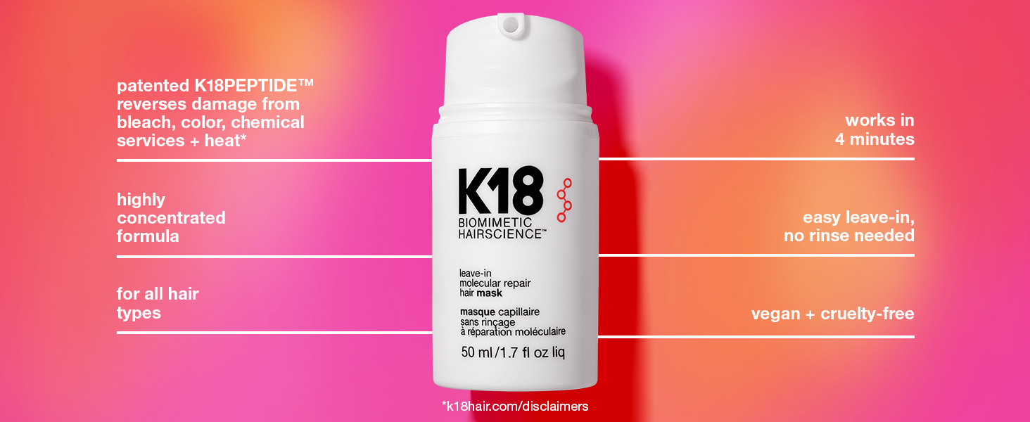 k18 hair routine