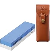 Angerstone Pocket Knife Sharpener Stone 1000/6000 Kit-Professional Whetstone Knife Sharpening Sto...
