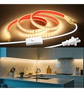 Samsion AC 110V LED Under Cabinet Strip Light for Kitchen