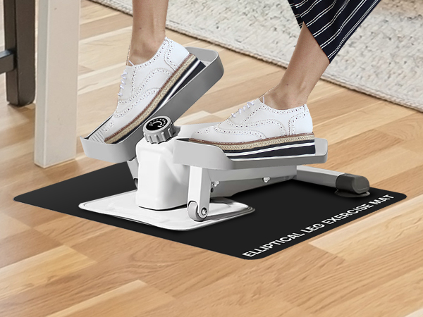 under desk eliptiacl mat