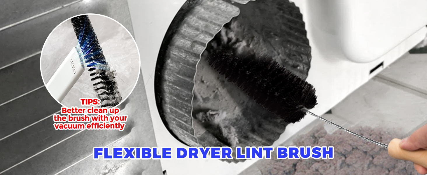 dryer lint brush
