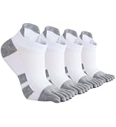 ss soxsense Toe Socks for Men Women Premium Cotton Five Finger Socks Athletic Running 5 Toe Socks...
