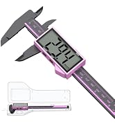 HDLNKAK 6" Digital Caliper Set Measuring Tool, 0.01" Precision Vernier Caliper - Large LCD Screen...