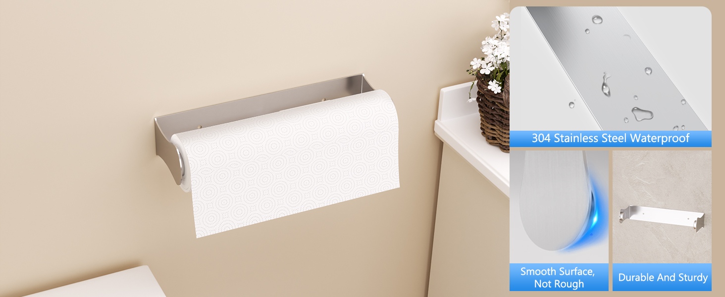 Paper Towel Holder Under Cabinet
