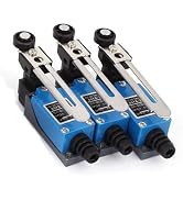 hiBCTR 3pcs me-8108 momentary Limit Switch with Roller Lever for CNC Mill, Laser & Plasma Machine...