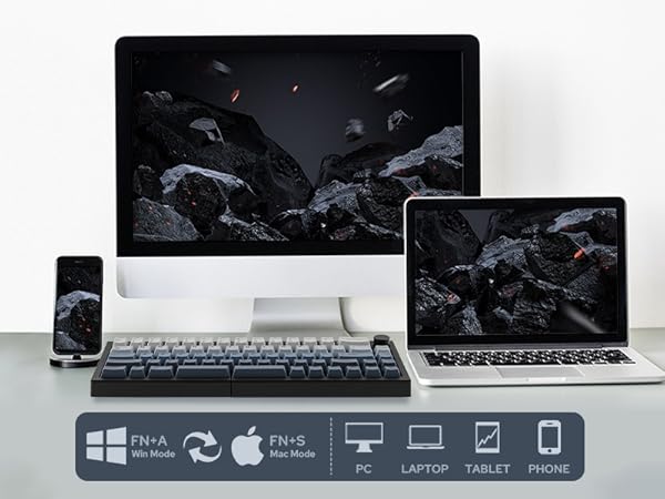 split layout mechanical keyboard