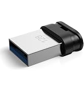 128GB USB 3.0 Flash Drive, Mini Thumb Drive Waterproof Memory Stick with Lanyard Hole Plug and Pl...