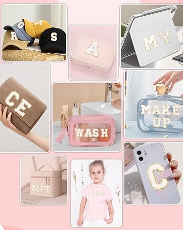 Chenille Letters Patches