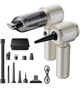 REWONDER Handheld Car Vacuum Cleaner, 22000Pa & 110000RPM Powerful Suction Car Vacuum, Cordless P...