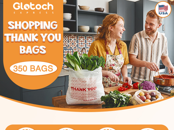 shopping thank you bags