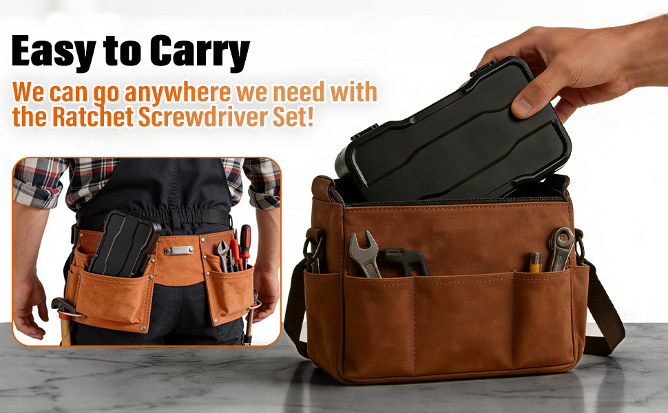 screwdriver set with case