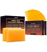 VALITIC Kojic Acid and Turmeric Dark Spot Corrector Soap – Skin Care Cleansing Duo - 2 Soap Bars ...
