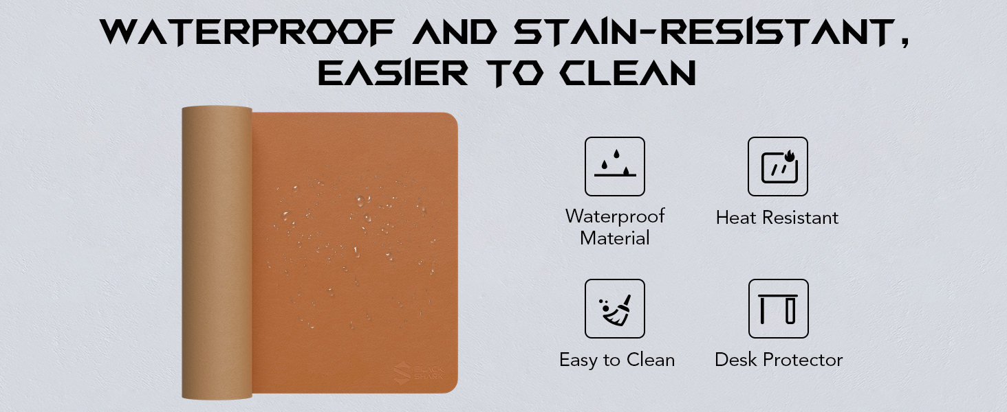 Black Shark gaming keyboard mouse pads, computer office mats,