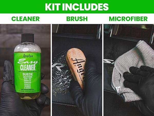 Angelus Easy Cleaner, shoe cleaner, leather cleaner, suede cleaner, canvas cleaner, vinyl cleaner