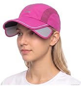 IVYWNT Retractable Brim Baseball Cap, UV Protection Sun Visor Hat with Adjustable Brim Tennis Gol...