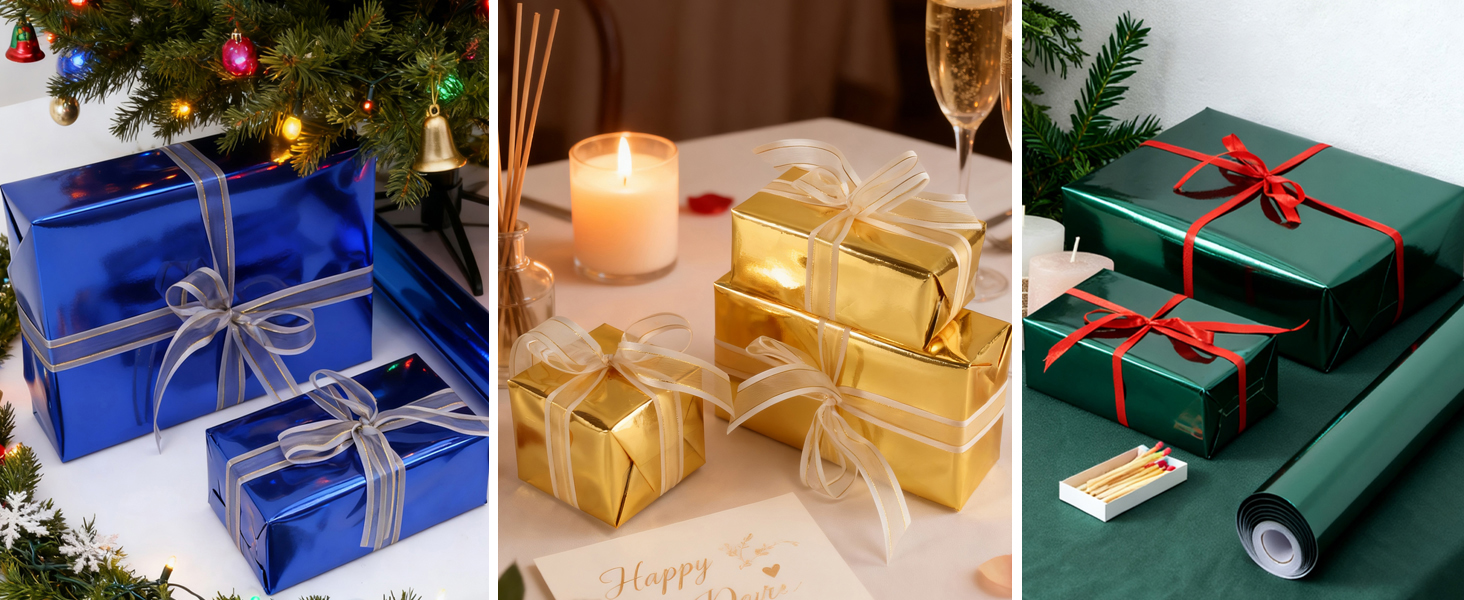 Metallic Wrapping Paper