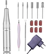 Dr.Nail Electric Nail Drill - Portable Electric Nail Drill Professional Efile Nail Drill Kit for ...