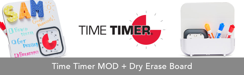 Time Timer MOD + Dry Erase Board Header