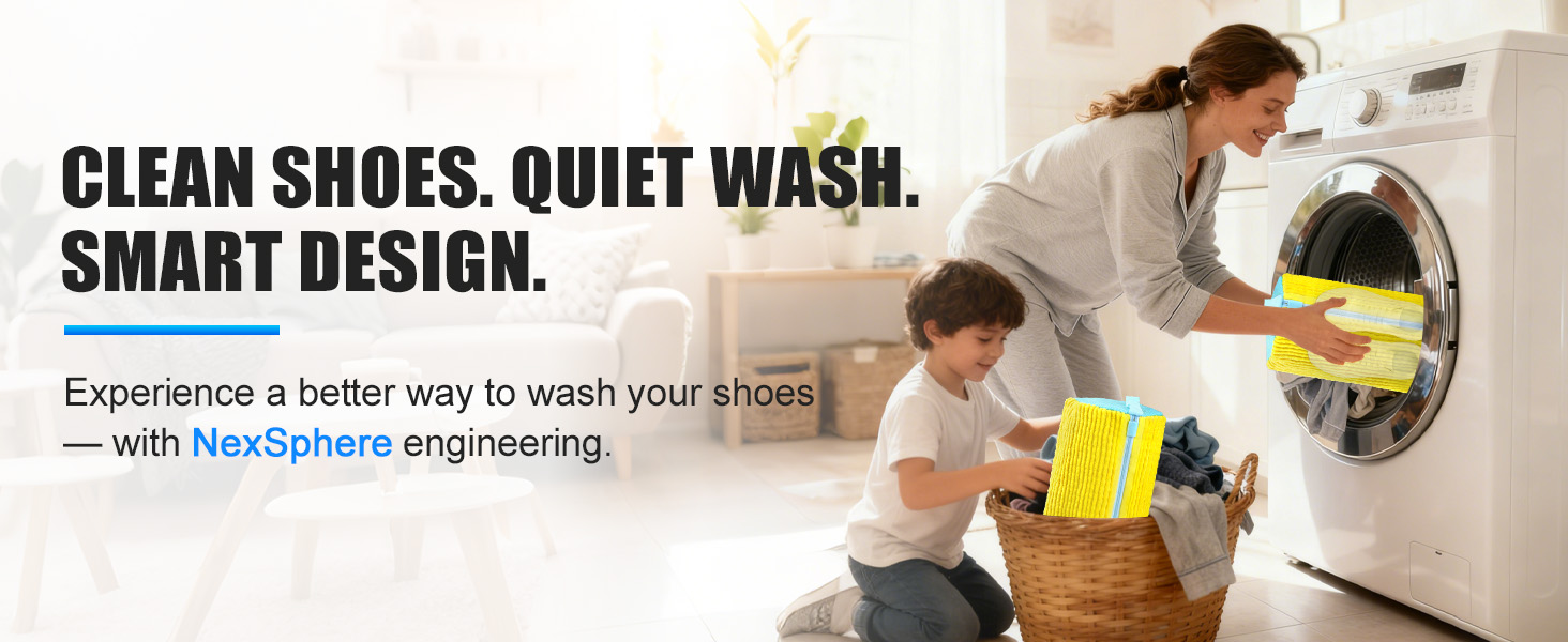 shoe washing bag
