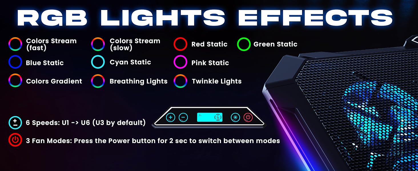 KLIM V8 Laptop Cooling Pad