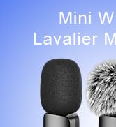 SmaFun Wireless Lavalier Microphone for iPhone - Android, iPad, Tablets, Bluetooth Mini Microphon...
