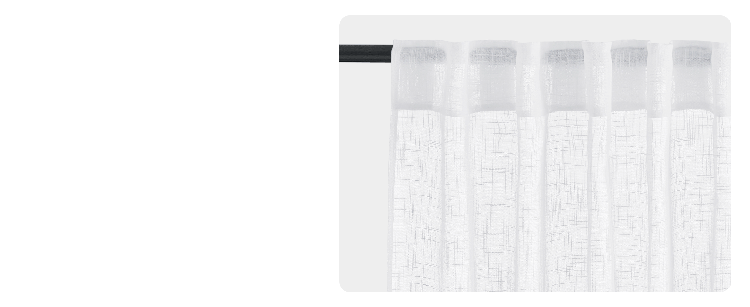 Dual Rod Pockets