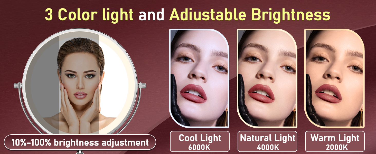 makeup mirror with lights