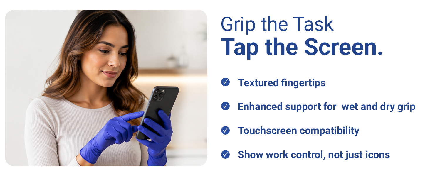 Grip the Task.Tap the Screen