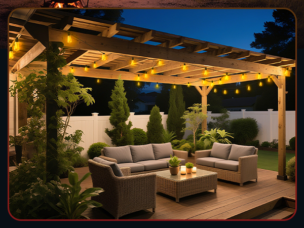 outdoor string lights