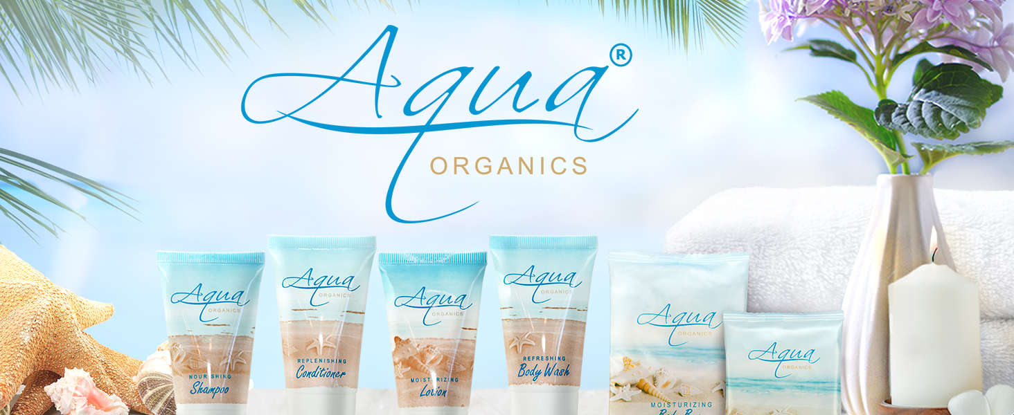 Aqua Organics hospitality all-in-kit