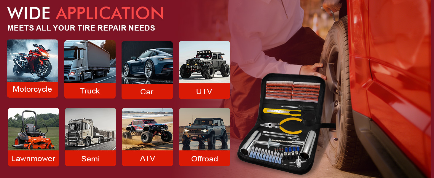 fix a flat tire repair kit