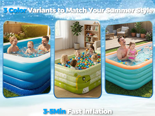 inflatable swimming pool