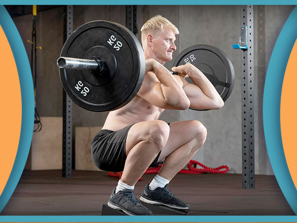 squat wedge block