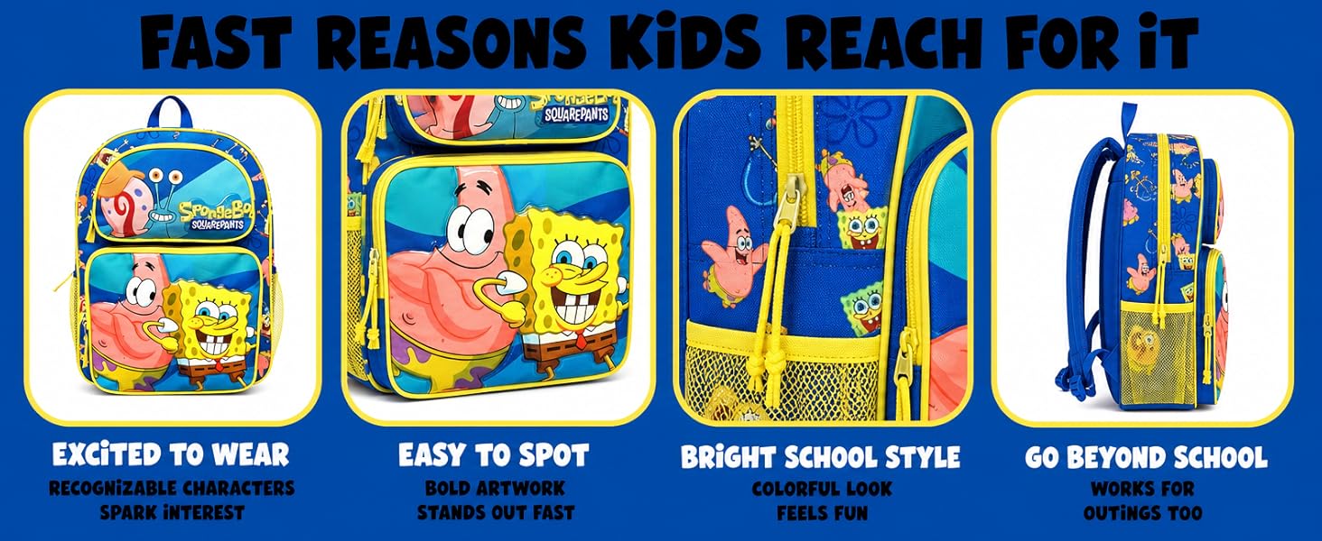 Spongebob Backpack