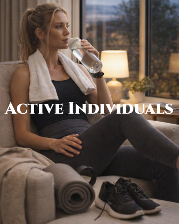 Active Individuals foot bath