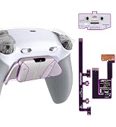 eXtremeRate RISE4 Plus MAX RMB Back Paddles Kit with Clicky Trigger Stops & Rubberized Grip for P...