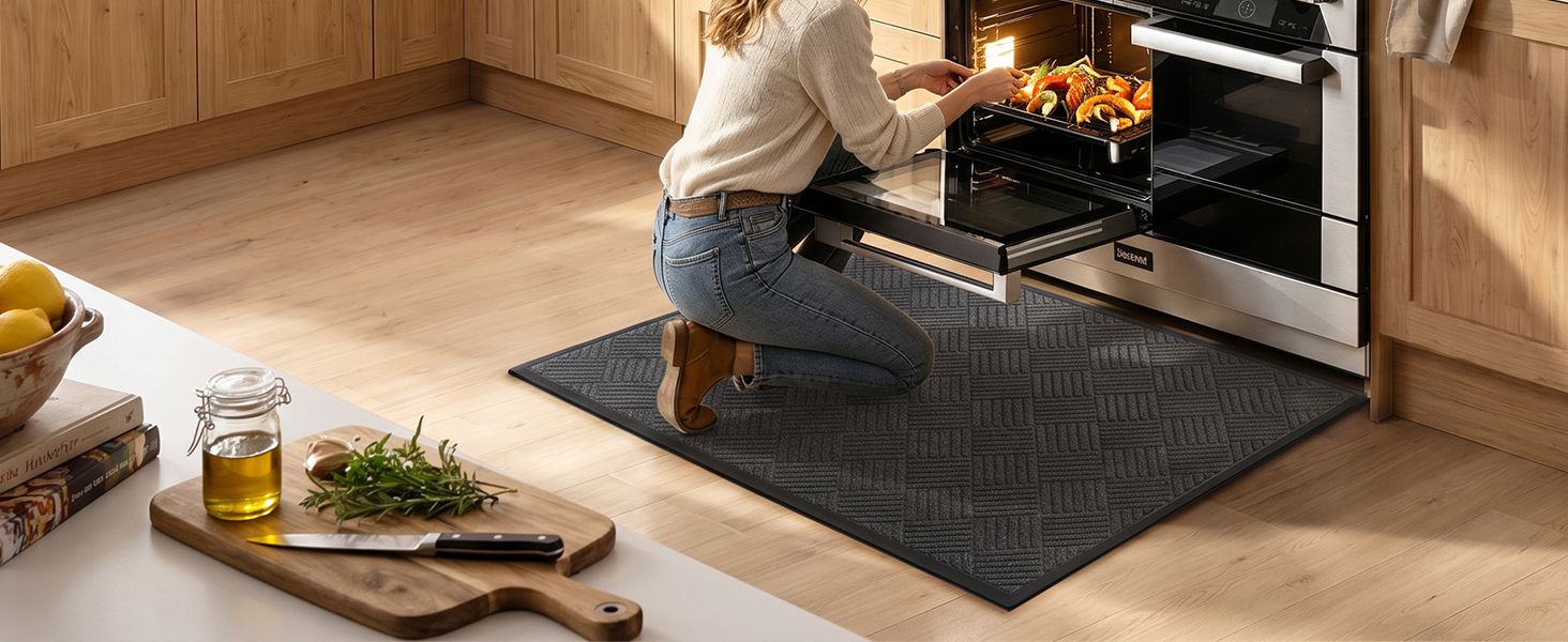 It fits entryway, porch, kitchen, garage, patio and pet access perfectly