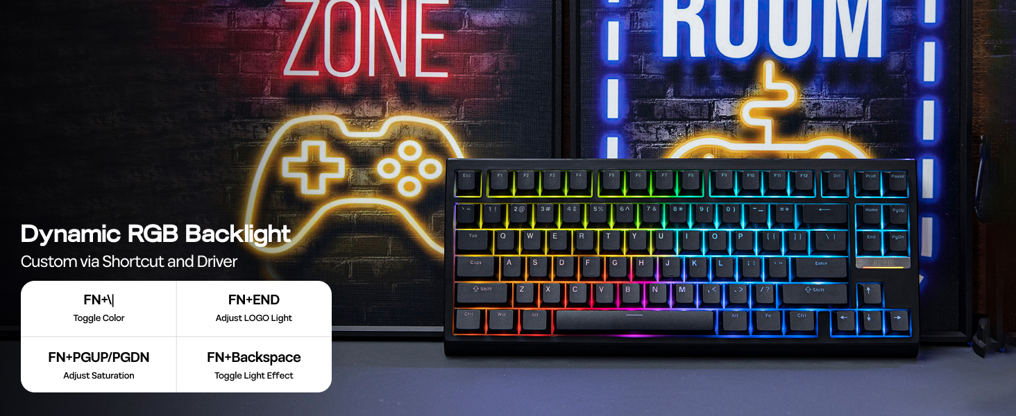 EPOMAKER G84 80% Gasket Mechanical Keyboard