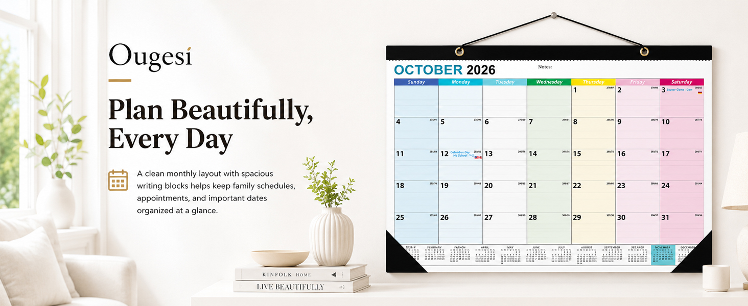 desk calendar