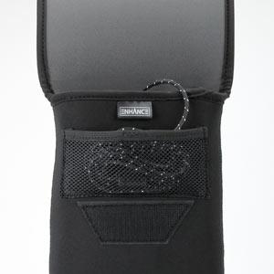 Close up of the cable pouch