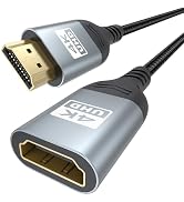ZeniKon 4K HDMI Extension Cable 10 FT HDMI Extender, HDMI Male to Female Adapter Cord 4K@60Hz, 2K...