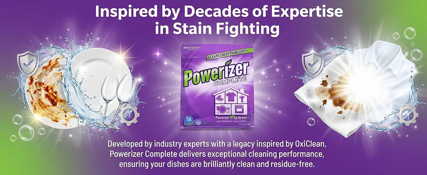 inspired by decades of expertise in stain fighting