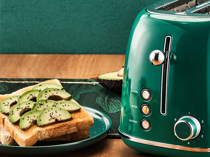 ROTER MOND 2 SLICE TOASTER