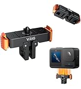 VRIG Quick Release Mount for Go Pro Hero 13, Aluminum Magnetic Latch Mount with 1/4