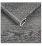 CRE8TIVE Grey Oak Wood Contact Paper Peel and Stick Wood Wallpaper 12"x80" | Wood Grain Counterto...