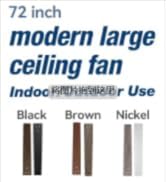 Amico 72 inch Farmhouse Bronze Ceiling Fan with Light, Large Energy Efficient Ceiling Fans with R...