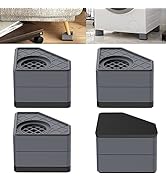 Anti Vibration Pads for Washing Machine, Washer & Dryer Pedestals Shock and Noise Cancelling Wash...