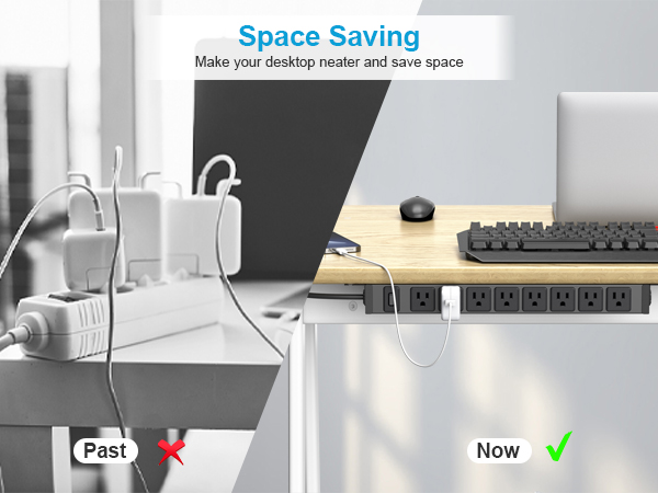 mountable outlet strip